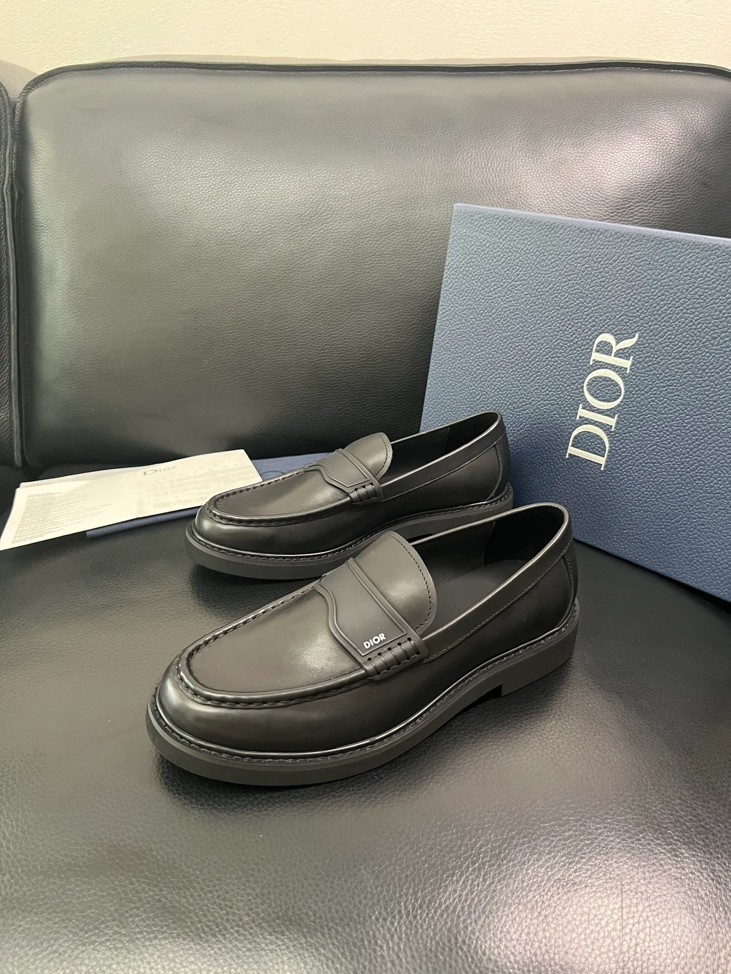 Men's men's shoes💰860 Dior top crafts Dior counter synchronization, original factory configuration, original cowhide fabric imported from Italy, breathable and comfortable imported water-dyed cow lining, sole: original factory special supply original sole super comfortable, original factory with single goods high quality, you can enter and exit the counter at will, welcome to compare counter synchronization, code number 39-44 (order 38 45) 85853
